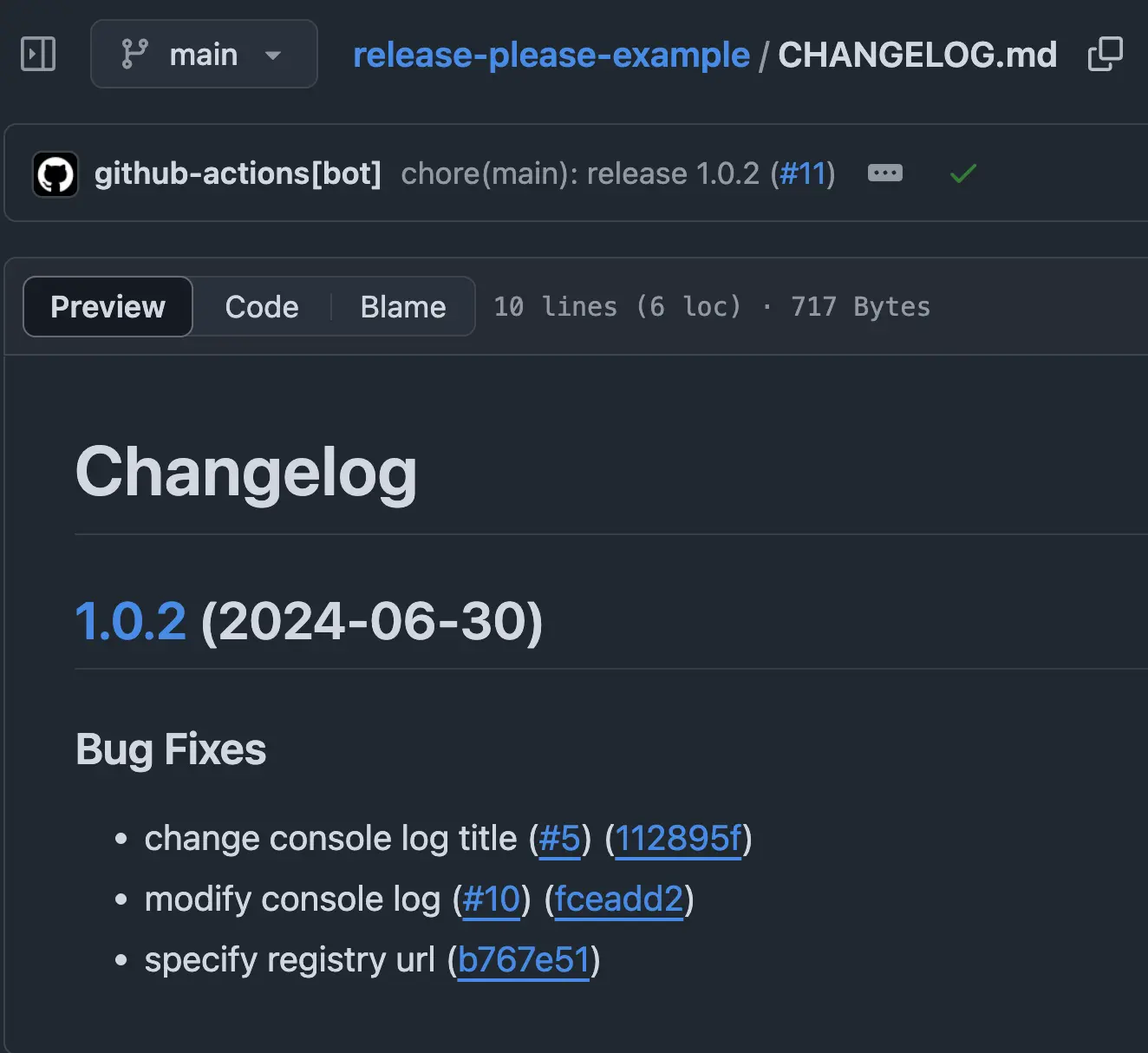 CHANGELOG.md updated automatically by release-please with the latest version details